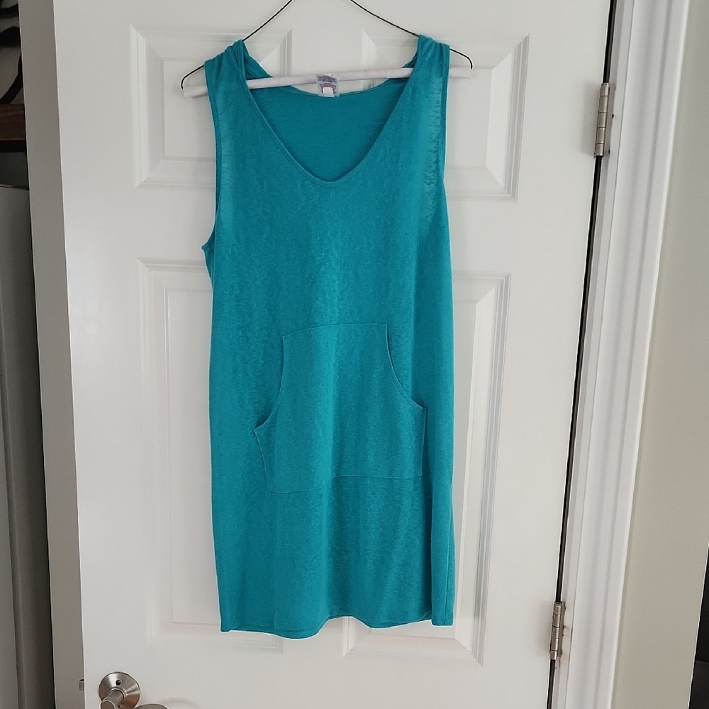 Merona Turquoise Sleeveless Top